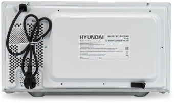 Микроволновая Печь Hyundai HYM-D2075 23л. 800Вт белый/черный - купить недорого с доставкой в интернет-магазине