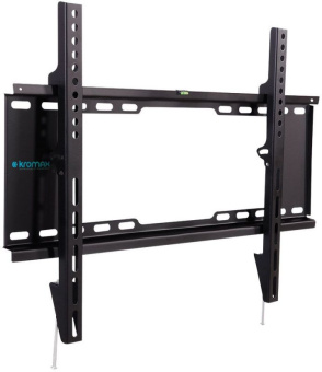Кронштейн для телевизора Kromax IDEAL-101 черный 32"-90" макс.40кг настенный фиксированный - купить недорого с доставкой в интернет-магазине