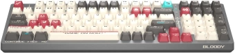 Клавиатура A4Tech Bloody S98 Pixels Red механическая серый/бежевый USB for gamer LED (S98) - купить недорого с доставкой в интернет-магазине