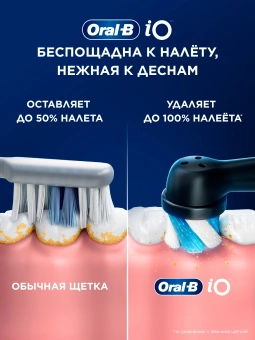 Зубная щетка электрическая Oral-B iO_S6_Black Lava_Ultimate Clean черный - купить недорого с доставкой в интернет-магазине