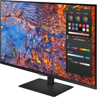 Монитор Samsung 32" ViewFinity S8 S32B800PXI черный IPS LED 5ms 16:9 HDMI полуматовая HAS Piv 350cd 178гр/178гр 3840x2160 60Hz DP 4K USB 5.2кг - купить недорого с доставкой в интернет-магазине