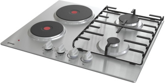 Газовая варочная поверхность Gorenje GE690X нержавеющая сталь - купить недорого с доставкой в интернет-магазине
