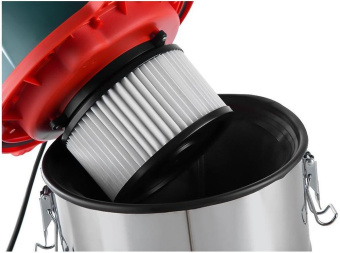 Строительный пылесос Hammer Flex PIL20A 1400Вт (уборка: сухая/влажная) зеленый - купить недорого с доставкой в интернет-магазине