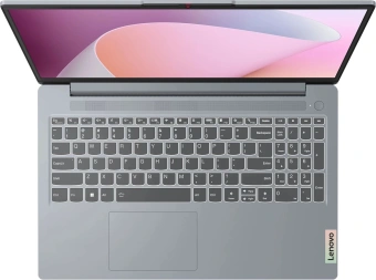 Ноутбук Lenovo IdeaPad Slim 3 15AMN8 Ryzen 5 7520U 8Gb SSD512Gb AMD Radeon 610M 15.6" IPS FHD (1920x1080) Windows 11 Home grey WiFi BT Cam (82XQ00JCRK) - купить недорого с доставкой в интернет-магазине