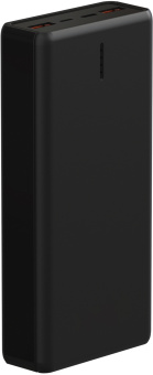 Мобильный аккумулятор Digma DGPF20B 20000mAh QC3.0/PD3.0 22.5W 3A 2xUSB-A/USB-C черный (DGPF20B22PBK) - купить недорого с доставкой в интернет-магазине