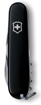 Нож перочинный Victorinox Spartan (1.3603.3B1) 91мм 12функц. черный блистер - купить недорого с доставкой в интернет-магазине