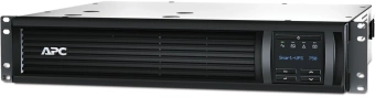 Источник бесперебойного питания APC Smart-UPS SMT750RMI2UC 500Вт 750ВА черный - купить недорого с доставкой в интернет-магазине
