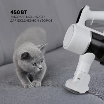Пылесос Polaris PVCS 3060 100Вт белый - купить недорого с доставкой в интернет-магазине