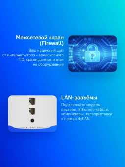 Бесшовный Mesh роутер Cudy M1300 (M1300(1-PACK)) AC1200 10/100/1000BASE-TX белый - купить недорого с доставкой в интернет-магазине