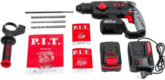 Перфоратор P.I.T. PBH20H-22B/1 патрон:SDS-plus уд.:1.8Дж аккум. (кейс в комплекте) - купить недорого с доставкой в интернет-магазине