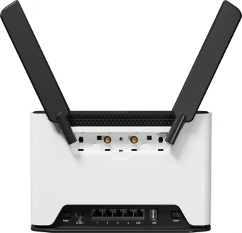 Роутер беспроводной MikroTik Chateau LTE18 ax (S53UG+5HAXD2HAXD-TC&EG18-EA) AX1800 100/1000/2500BASE-T/3G/4G/5G cat.18 белый - купить недорого с доставкой в интернет-магазине