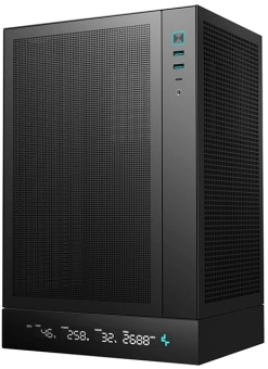Корпус Deepcool CH170 Digital черный без БП miniITX 6x120mm 2xUSB3.0 audio bott PSU - купить недорого с доставкой в интернет-магазине