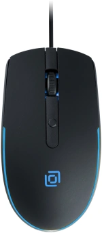 Мышь Оклик 100M черный оптическая 1600dpi USB для ноутбука 4but (1909417) - купить недорого с доставкой в интернет-магазине