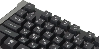 Клавиатура Оклик 710G BLACK DEATH черный/оранжевый USB Multimedia for gamer LED (476393) кабель 1.5м - купить недорого с доставкой в интернет-магазине