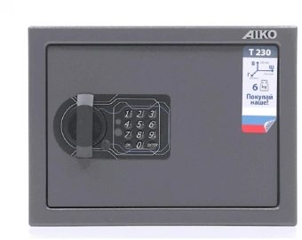 Сейф мебельный Aiko T 230 EL 230x310x250мм электронный (S10399211614) - купить недорого с доставкой в интернет-магазине