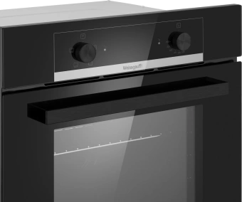 Духовой шкаф Электрический Weissgauff EOM 104 B черный - купить недорого с доставкой в интернет-магазине