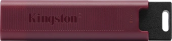 Флеш Диск Kingston 1Tb DataTraveler Max DTMAXA/1TB USB3.2 черный/бордовый - купить недорого с доставкой в интернет-магазине
