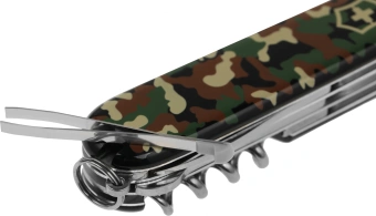 Нож перочинный Victorinox Climber (1.3703.94) 91мм 14функц. камуфляж карт.коробка - купить недорого с доставкой в интернет-магазине