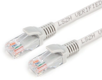 Патч-корд Premier PP31-3M-LSZH 1Гбит/с UTP 4 пары cat.5E CCA molded 3м серый RJ-45 (m)-RJ-45 (m) - купить недорого с доставкой в интернет-магазине