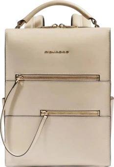 Рюкзак женский Piquadro Patricia CA6771W140/BE бежевый кожа - купить недорого с доставкой в интернет-магазине