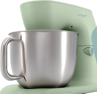 Миксер планетарный Vitek VT-PM0330 1800Вт фисташковый - купить недорого с доставкой в интернет-магазине