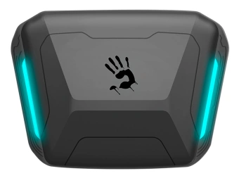 Гарнитура внутриканальные A4Tech Bloody M70 черный/синий беспроводные bluetooth в ушной раковине (M70 BLACK+BLUE) - купить недорого с доставкой в интернет-магазине