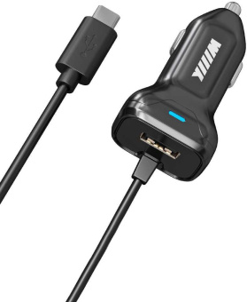 Автомобильное зар./устр. Wiiix CH-4-2-06 2A USB универсальное черный - купить недорого с доставкой в интернет-магазине