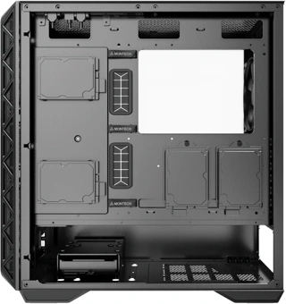 Корпус Montech Air 903 Base черный без БП ATX 9x120mm 3x140mm 2xUSB3.0 audio bott PSU - купить недорого с доставкой в интернет-магазине