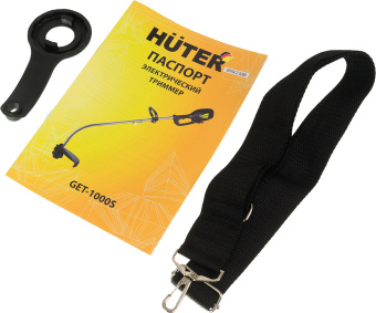 Триммер электрический Huter GET-1000S 1000Вт реж.эл.:леска - купить недорого с доставкой в интернет-магазине