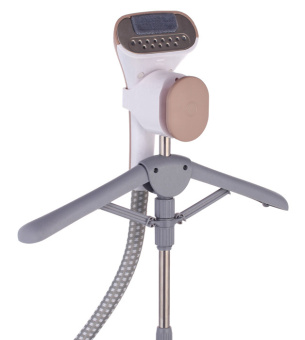 Отпариватель напольный Hyundai H-US02259 1800Вт белый/золотистый - купить недорого с доставкой в интернет-магазине