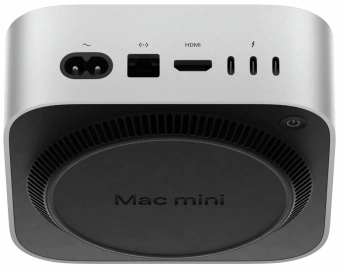 ПК Apple Mac mini A3238 M4 10 core (4.41) 16Gb SSD256Gb 10 core GPU macOS GbitEth WiFi BT серебристый (MU9D3HN/A) - купить недорого с доставкой в интернет-магазине