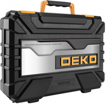 Набор инструментов Deko DKMT168 168 предметов (жесткий кейс) - купить недорого с доставкой в интернет-магазине
