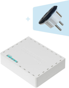 Роутер MikroTik hEX (RB750GR3) 10/100/1000BASE-TX белый - купить недорого с доставкой в интернет-магазине