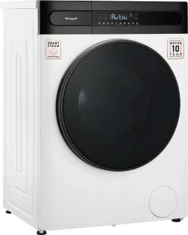 Стиральная машина Weissgauff WMD 46148 DC Inverter Steam класс: B загр.фронтальная макс.:8кг (с сушкой) белый инвертор - купить недорого с доставкой в интернет-магазине