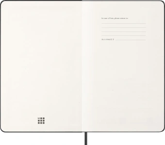 Еженедельник Moleskine CLASSIC WKLY VERTICAL Large 130х210мм 144стр. черный - купить недорого с доставкой в интернет-магазине