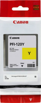 Картридж струйный Canon PFI-120Y 2888C001 желтый (130мл) для Canon imagePROGRAF TM-200/205 - купить недорого с доставкой в интернет-магазине
