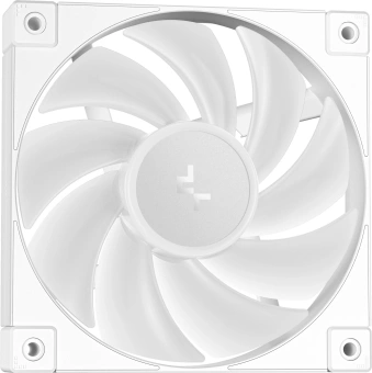 Система водяного охлаждения Deepcool Mystique 240 ARGB Soc-AM5/AM4/1200/1700/1851 белый 4-pin 36.49dB Al 1543gr Ret (R-LX240-WHDSNMCP-G-1) - купить недорого с доставкой в интернет-магазине