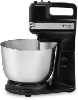 Миксер стационарный Vitek VT-1419 700Вт черный/стальной - купить недорого с доставкой в интернет-магазине