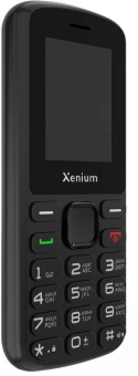Мобильный телефон XENIUM X170 черный моноблок 2Sim 1.77" 128x160 Nucleus 0.3Mpix GSM900/1800 MP3 FM microSD max32Gb - купить недорого с доставкой в интернет-магазине