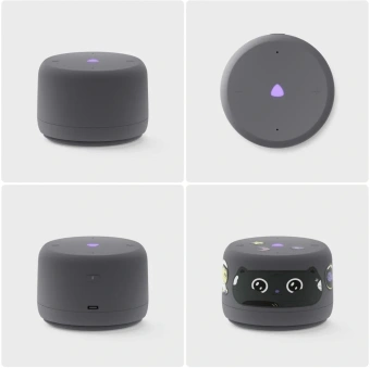 Умная колонка Yandex Станция Лайт 2 без часов Алиса графитовый 6W 1.0 BT/Wi-Fi 10м (YNDX-00028GRY) - купить недорого с доставкой в интернет-магазине