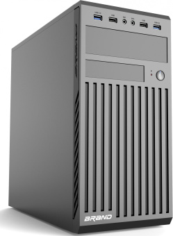 Корпус Accord ACC-B202N черный без БП mATX 1x80mm 2xUSB2.0 2xUSB3.0 audio - купить недорого с доставкой в интернет-магазине