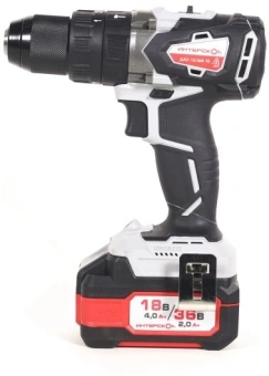 Дрель-шуруповерт Интерскол ДАУ-13/36В 70 аккум. патрон:быстрозажимной (кейс в комплекте) (813.2.2.70) - купить недорого с доставкой в интернет-магазине