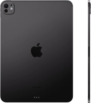 Планшет Apple iPad Pro 2024 A2836 M4 9C RAM8Gb ROM256Gb 11" OLED 2420x1668 iOS черный космос 12Mpix 12Mpix BT WiFi 10hr - купить недорого с доставкой в интернет-магазине
