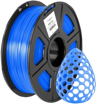 Пластик для принтера 3D Cactus CS-3D-PETG-1KG-T-BLUE PETG d1.75мм 1кг L330м 1цв. - купить недорого с доставкой в интернет-магазине