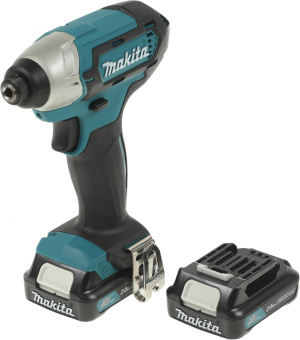 Шуруповерт Makita TD110DWAE аккум. патрон:держатель бит 1/4" (кейс в комплекте) - купить недорого с доставкой в интернет-магазине