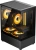 Корпус Accord ACC-UE2B TG Office Pro черный без БП mATX 1xUSB3.0 audio bott PSU - купить недорого с доставкой в интернет-магазине