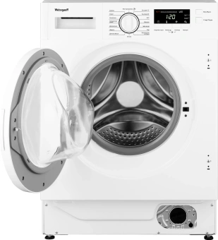 Стиральная машина Weissgauff WMI 6147 Inverter Steam класс:A+++ загрузка до 7кг отжим:1400об/мин белый инвертер - купить недорого с доставкой в интернет-магазине