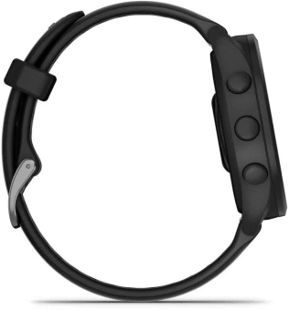 Смарт-часы Garmin Forerunner 165 30.4мм 1.2" AMOLED корп.черный рем.черный разм.брасл.:126-203мм (010-02863-20) - купить недорого с доставкой в интернет-магазине