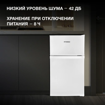 Холодильник Hyundai CT10021H 2-хкамерн. белый - купить недорого с доставкой в интернет-магазине