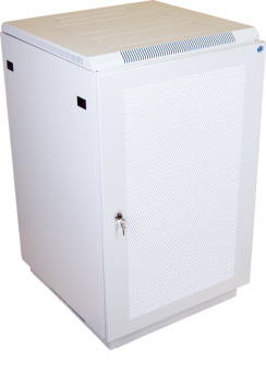 Шкаф коммутационный ЦМО (ШТК-М-18.6.8-4ААА) напольный 18U 600x800мм пер.дв.перфор. задн.дв.стал.лист 2 бок.пан. 270кг серый 655мм 57.4кг 180град. 960мм - купить недорого с доставкой в интернет-магазине